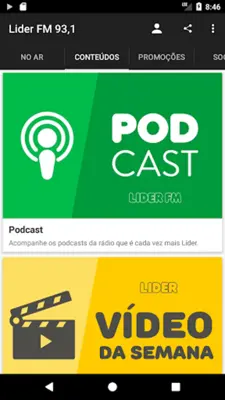 Líder FM 93,1 android App screenshot 3
